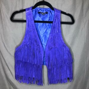 BRAND NEW Fringe Vest